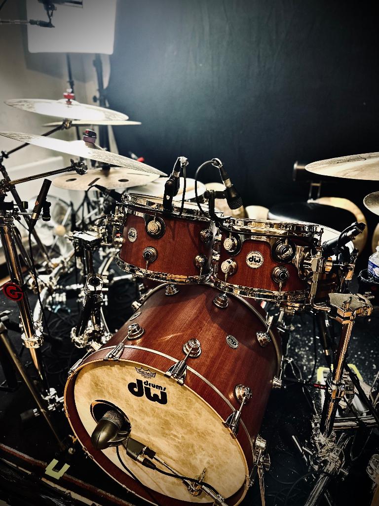 Dw collector purple core hybrid shells ltd edition, Muziek en Instrumenten, Drumstellen en Slagwerk, Ophalen of Verzenden, Zo goed als nieuw