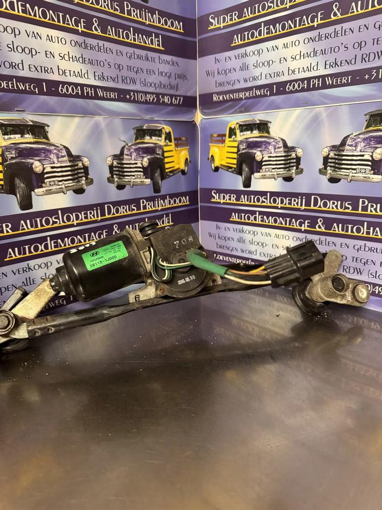 Hyundai i20 ruitenwissermotor+motor, Info@fabrikant.eu, Fabrikantstraat 1
1000 AA  Amsterdam, NL, Ophalen of Verzenden, Hyundai