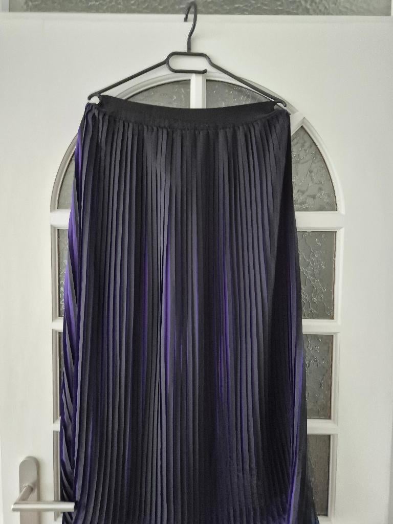 Ulla Popken maxi rok, maat 48/50 - NIEUW !!, Kleding | Dames, Grote Maten, Rok, Zwart, Nieuw, Ulla Popken