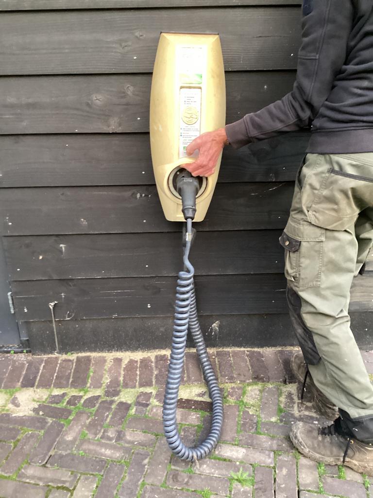 EV box wand laadpaal met vaste kabel, Ophalen, Laadpaal