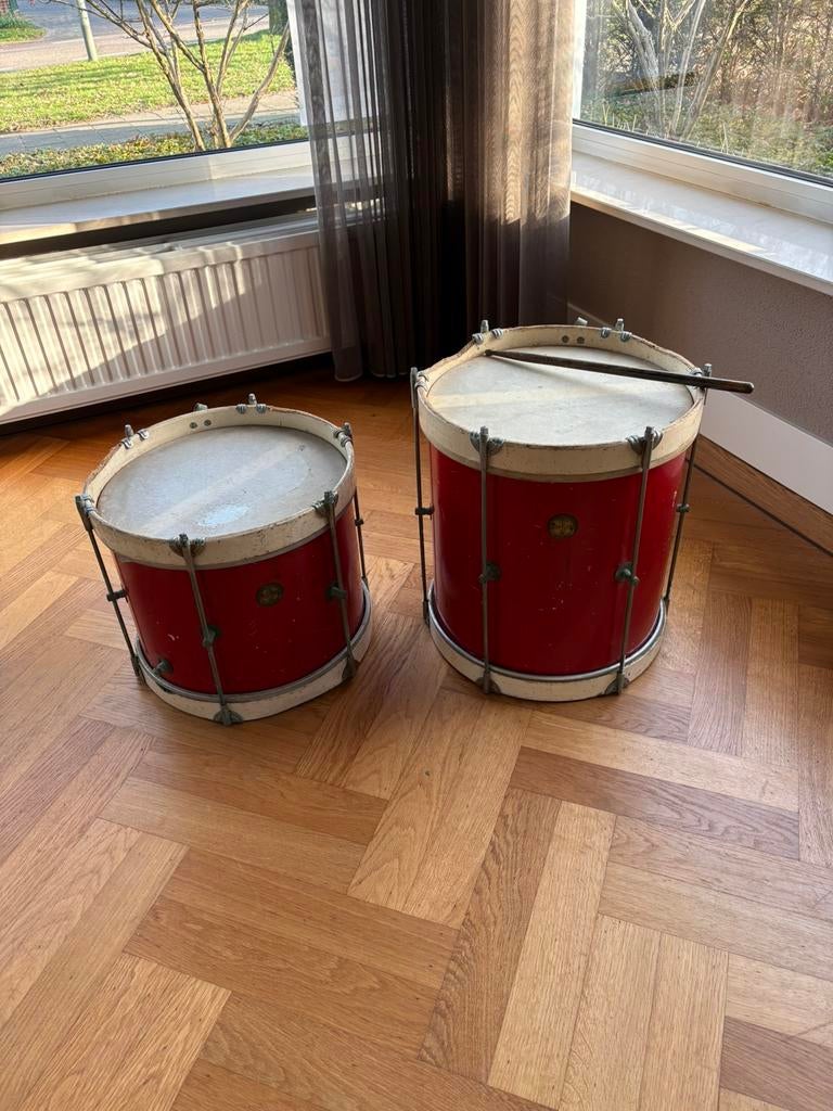 Set vintage pauken / trom uit de jaren 60 (Passier Tilburg), Ophalen, Gebruikt, Overige merken