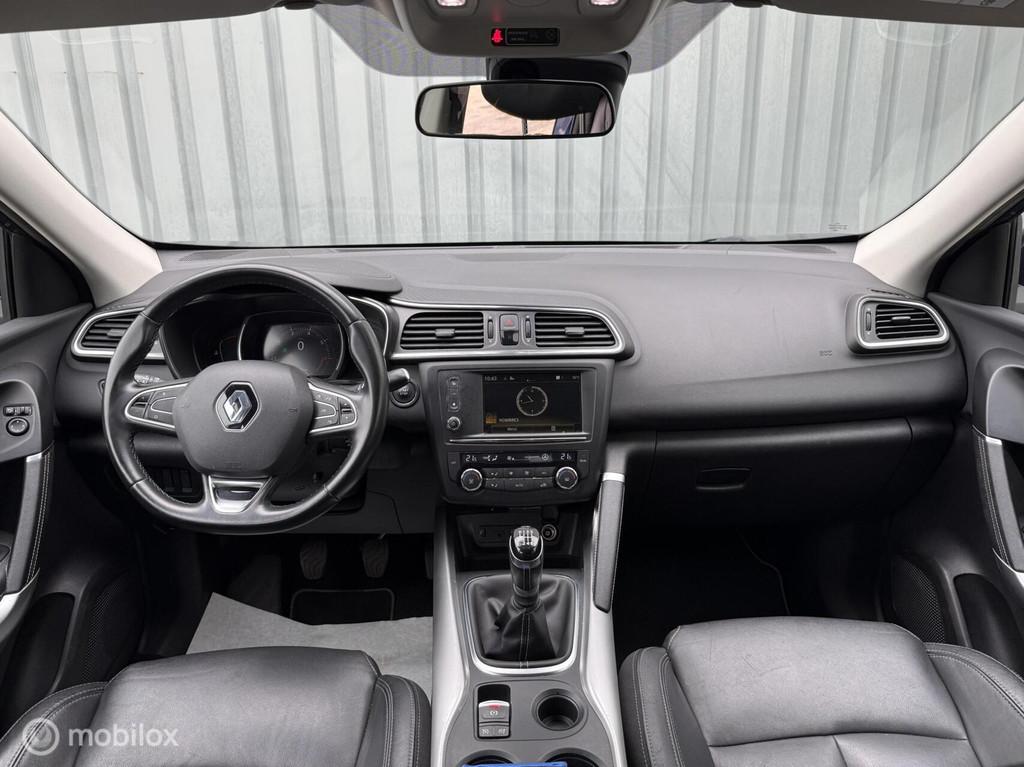 Renault Kadjar 1.2 TCe | Leder | Elek. stoel | Camera, Auto's, Renault, Voorwielaandrijving, Kadjar, 4 cilinders, Blauw