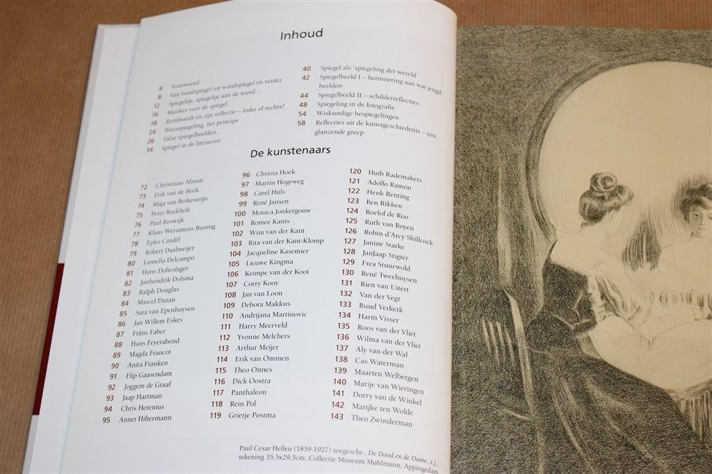 Spiegeling — Kunstboek Museum Møhlmann — Beperkte oplage, Ophalen of Verzenden, Zo goed als nieuw