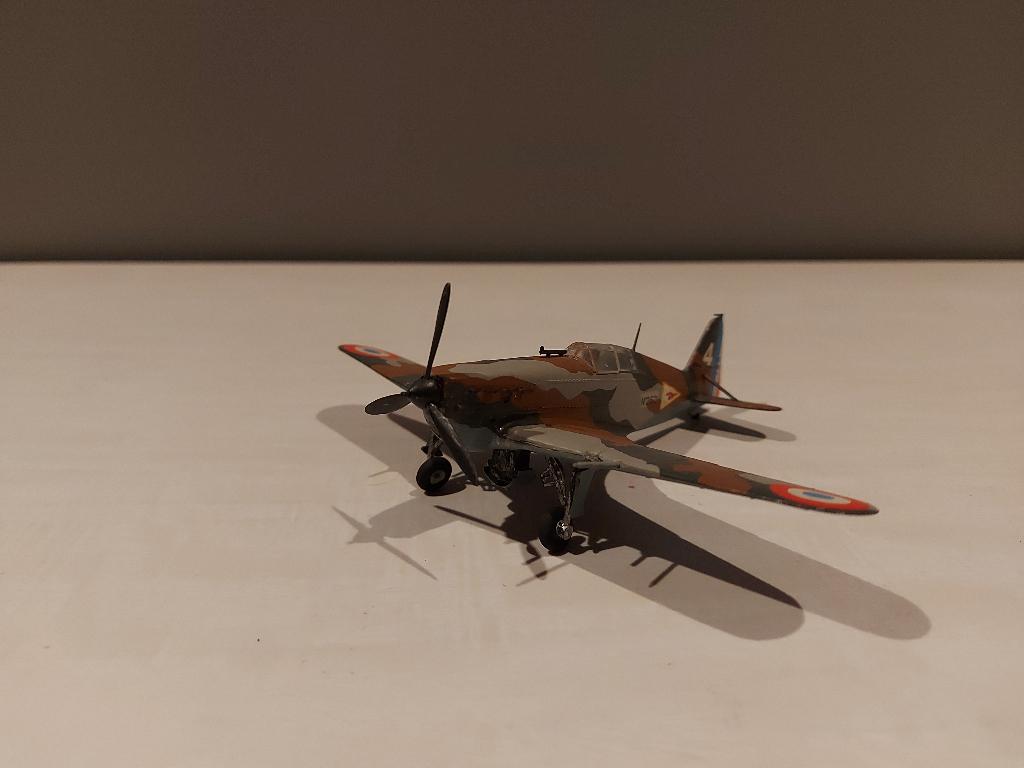 Plastic model Morane-Saulnier MS 406 schaal 1/72 (M66), Ophalen, Gebruikt, Schaalmodel