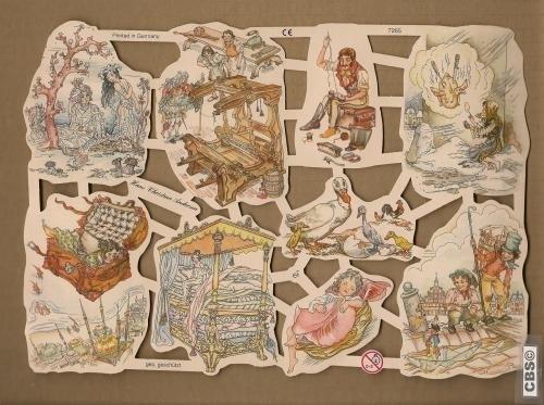 Sprookjes Hans Christian Andersen Poëzieplaatjes 7265, Ophalen of Verzenden