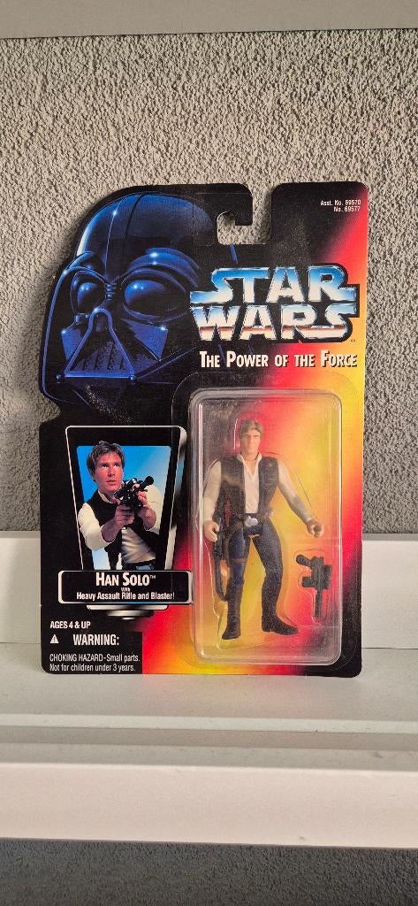 Star Wars POTF 2 Red Card MOC || Han Solo, Verzamelen, Star Wars, Ophalen of Verzenden, Nieuw, Actiefiguurtje