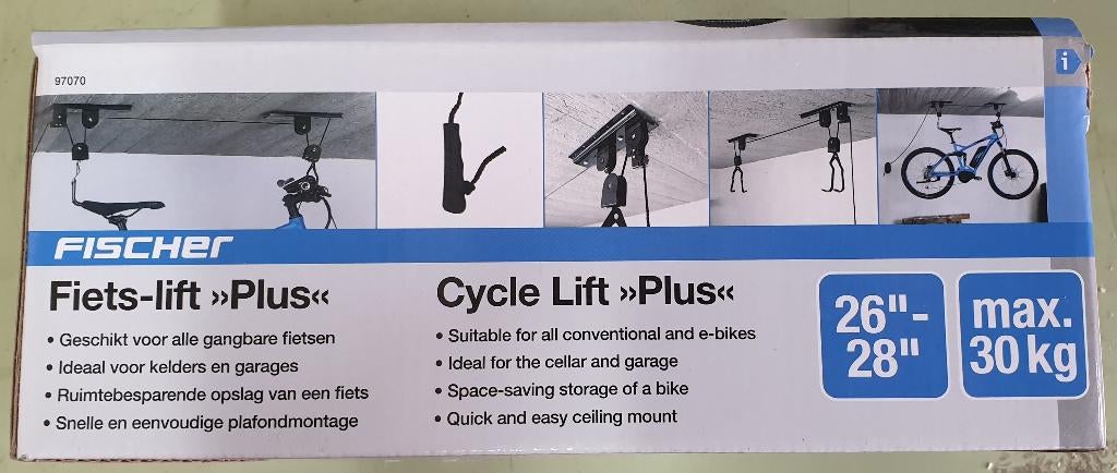 Fisher fietslift, Fietsen en Brommers, Fietsaccessoires | Fietsenrekken, Ophalen, Nieuw