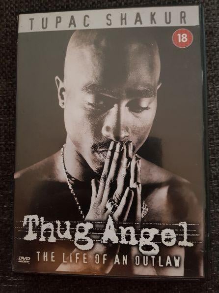DVD van Tupac Shakur - Thug Angel the live of an outlaw, Vanaf 12 jaar, Ophalen of Verzenden, Gebruikt, Biografie