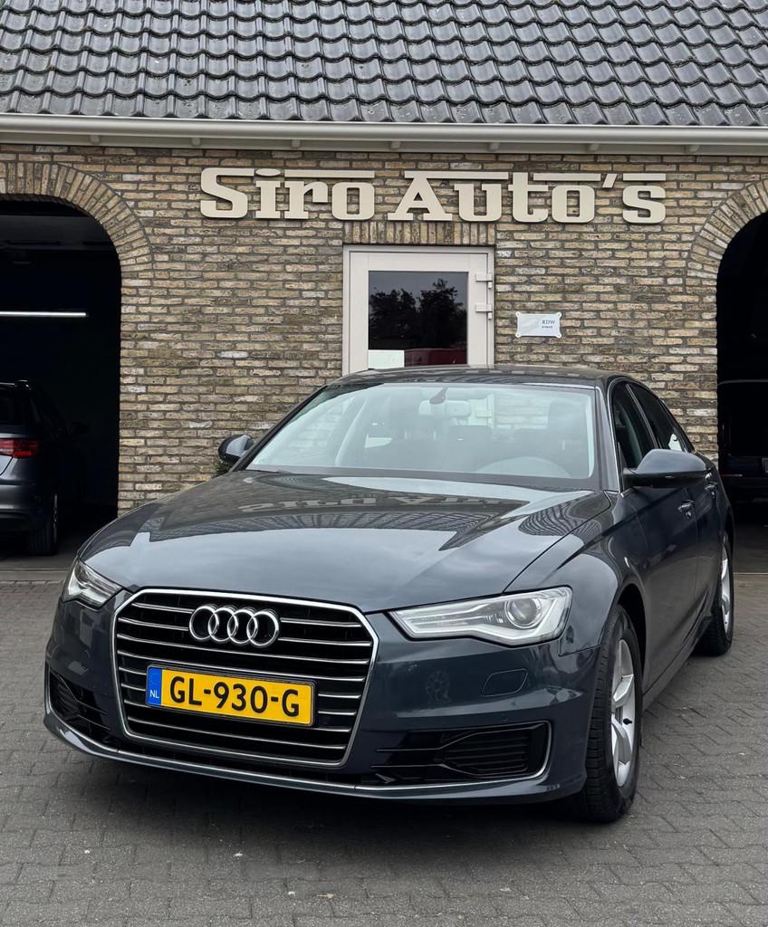 Audi A6 Limousine 1.8 TFSI ultra Business Edition Bj 2015 Au, Gebruikt, Euro 6, Blauw, Navigatiesysteem