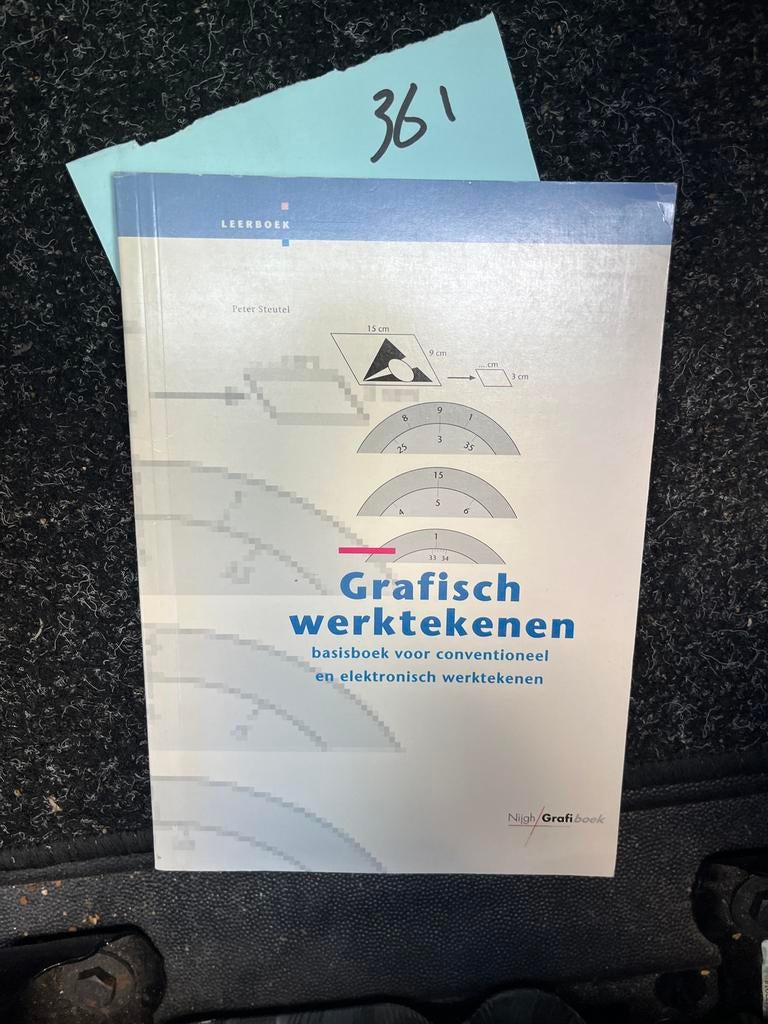 Grafisch Werktekenen - Basisboek Peter Steutel, Boeken, Studieboeken en Cursussen, Ophalen of Verzenden, Beta, Zo goed als nieuw