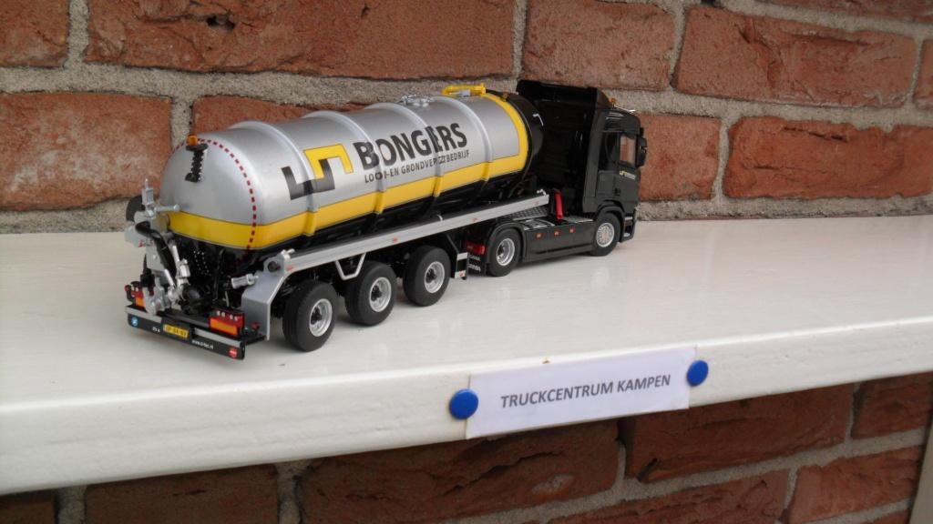 WSI  Scania  R  Normal  van  Bongers - Tiel., Hobby en Vrije tijd, Modelauto's | 1:50, Ophalen of Verzenden, Nieuw, Bus of Vrachtwagen