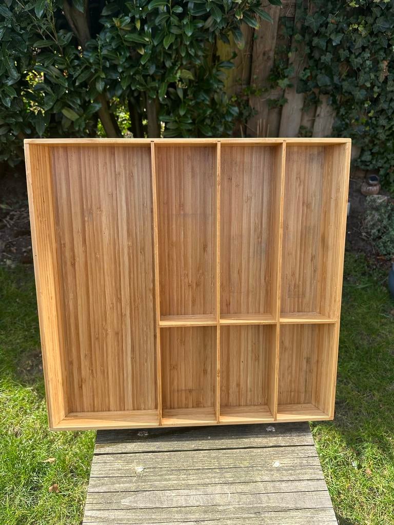 IKEA VARIERA bestekbak van bamboe, Ophalen of Verzenden, Gebruikt, Hout, Los bestek