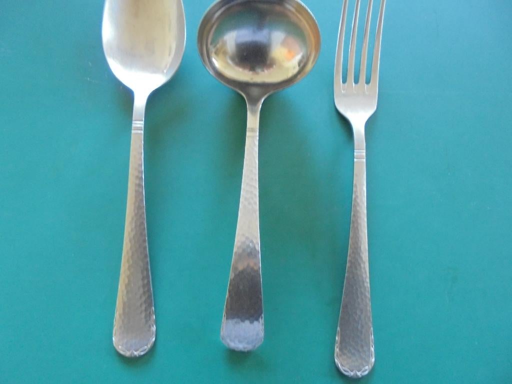 gero zilmeta 300 smal bij de streepjes 6 mm, Huis en Inrichting, Keuken | Bestek, Ophalen of Verzenden, Rvs of Chroom