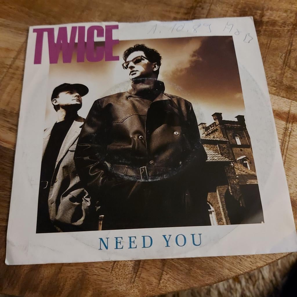Twice / need you, Ophalen of Verzenden, Zo goed als nieuw, Pop