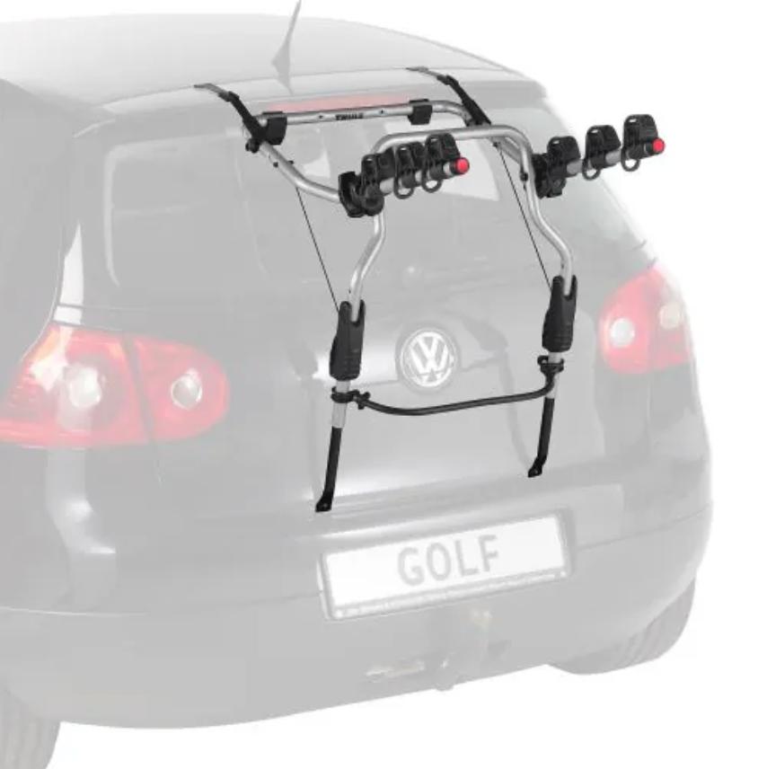 fietsendrager voor hatchback, Auto diversen, Fietsendragers, 3 fietsen of meer, Gebruikt, Brede banden, Achterklepdrager