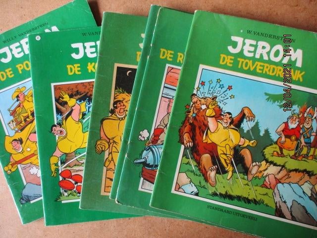 adv1017 jerom, Eén stripboek, Ophalen, Gelezen