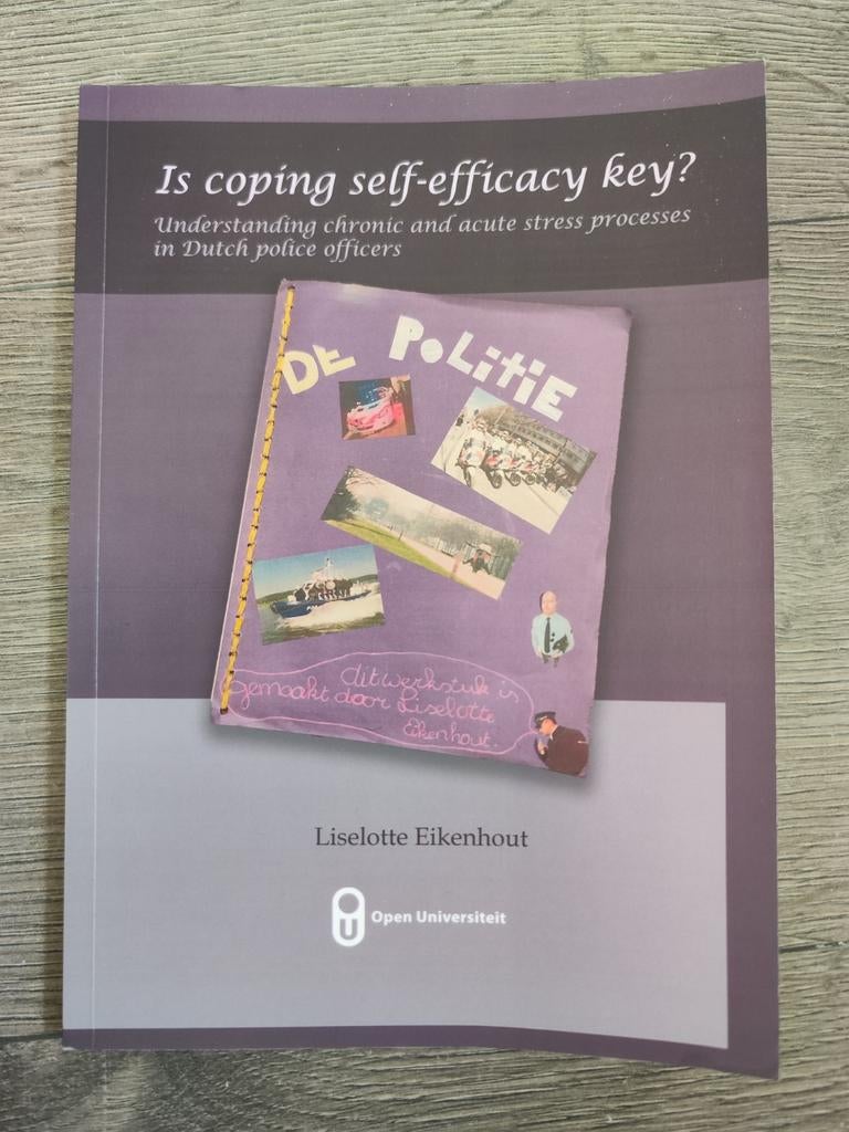 Is coping self-efficacy key? – Liselotte Eikenhout, Ophalen of Verzenden, Alpha, HBO