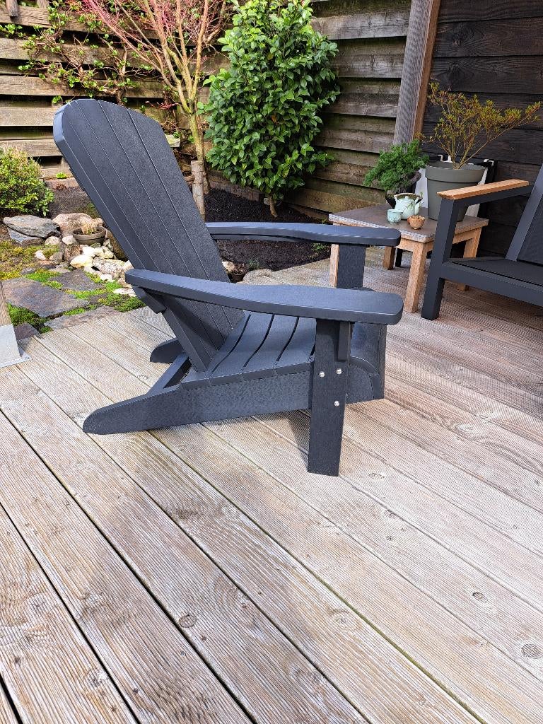 Onderhoudsvrije loungestoel, Ophalen, Zo goed als nieuw, Kunststof