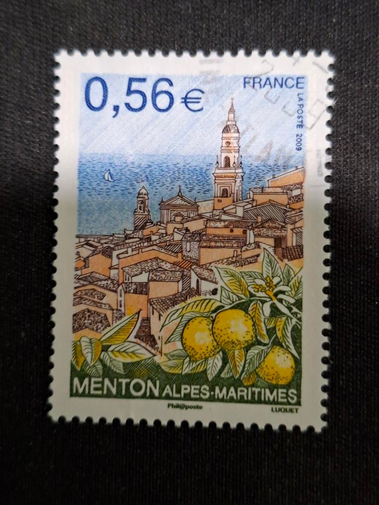 Frankrijk, Ophalen of Verzenden, Gestempeld