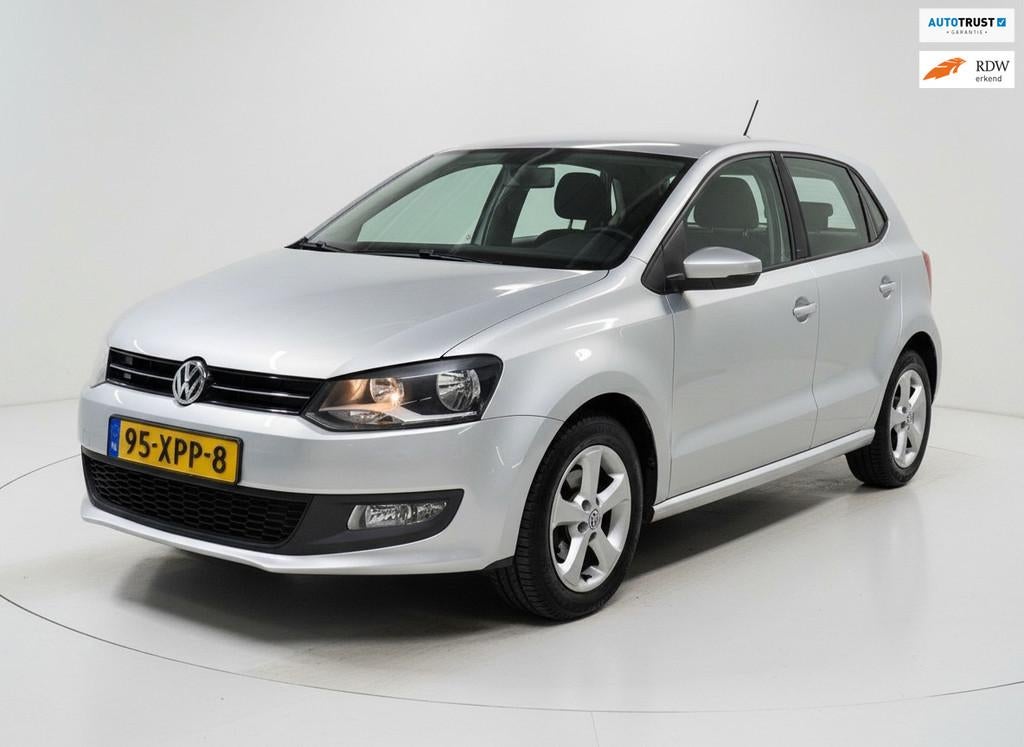 Volkswagen Polo 1.2 TSi 90PK BMT Comfort Edition Airco!, Voorwielaandrijving, Euro 5, Stof, Zwart
