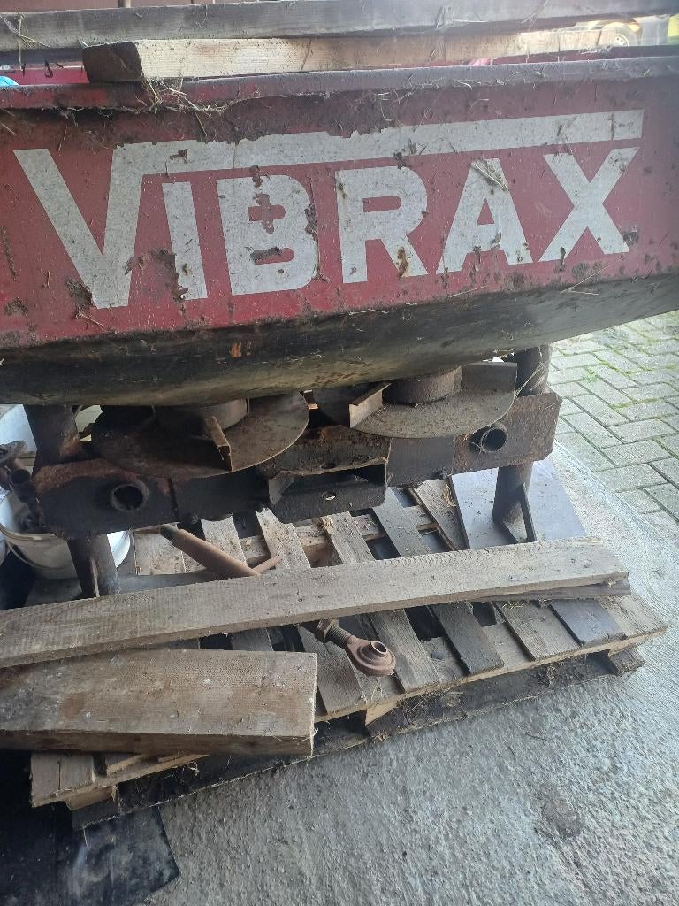 Kunstmeststrooier, Ophalen, Gebruikt