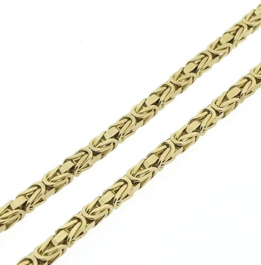 Massief gouden konings ketting, Ophalen of Verzenden, Nieuw, Goud, Goud