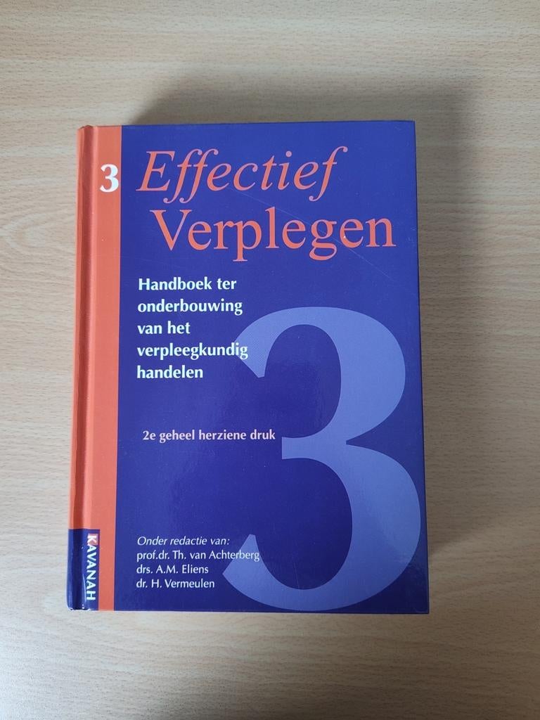 Effectief verplegen 3 (Hele serie beschikbaar), Boeken, Ophalen of Verzenden, Zo goed als nieuw, Sociale wetenschap