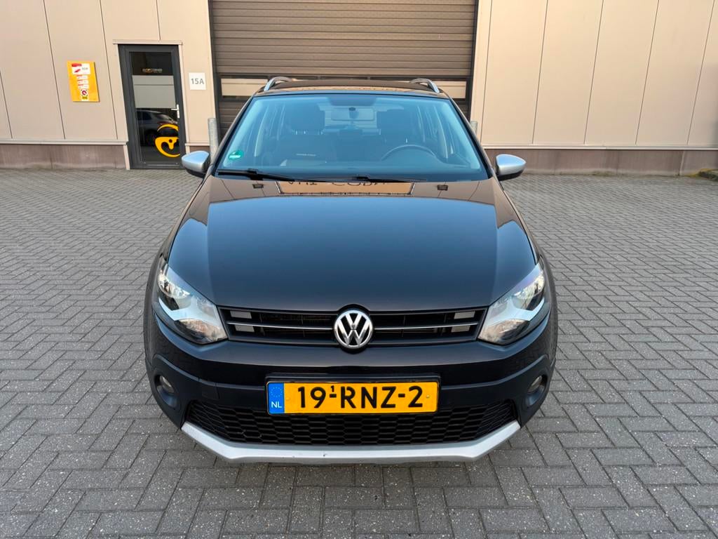 Volkswagen Polo 1.2 TSI Cross, Voorwielaandrijving, Zwart, Origineel Nederlands, Handgeschakeld