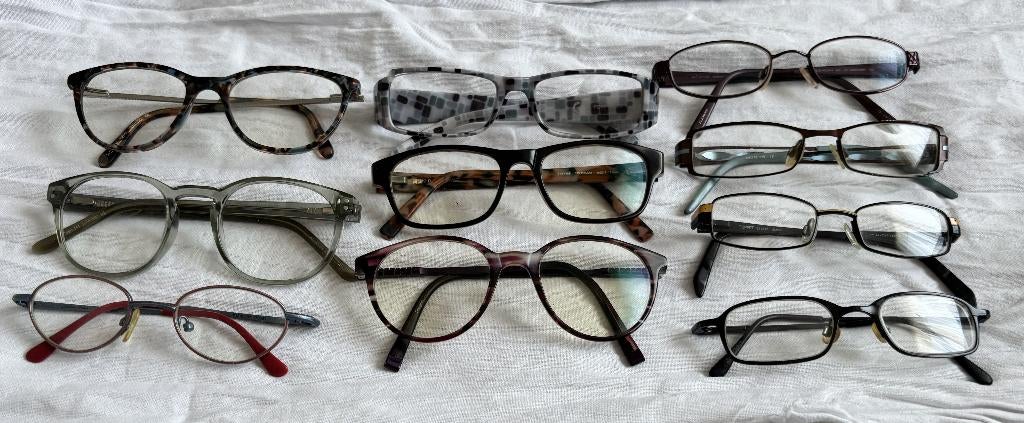 brillen, Kinderbrillen, damesbrillen, herenbrillen, Overige merken, Gebruikt, Overige kleuren, Ophalen of Verzenden