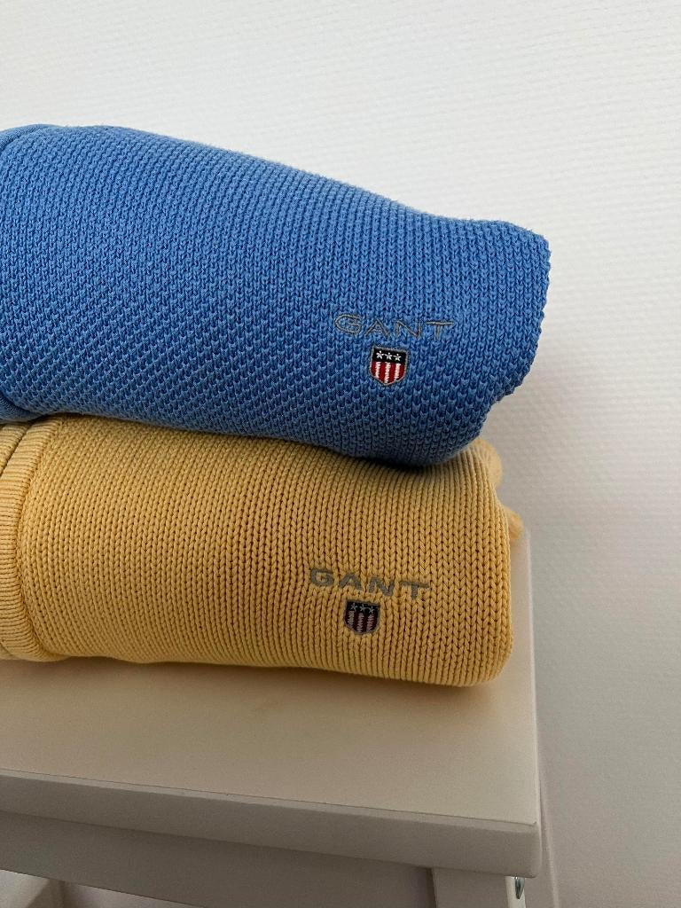 Mooi GANT USA heren vest Geel, GANT, Geel, Maat 56/58 (XL), Ophalen of Verzenden