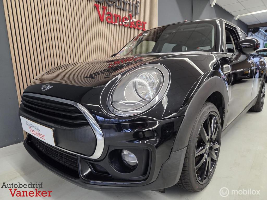Mini Clubman 1.5 One Pepper Business Plus|Navi|Cruise|Stoelv, Voorwielaandrijving, Stof, Gebruikt, Zwart