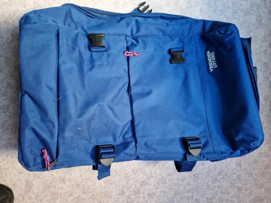 VriendenLoterij reistas, Ophalen of Verzenden, Blauw, 30 cm of meer