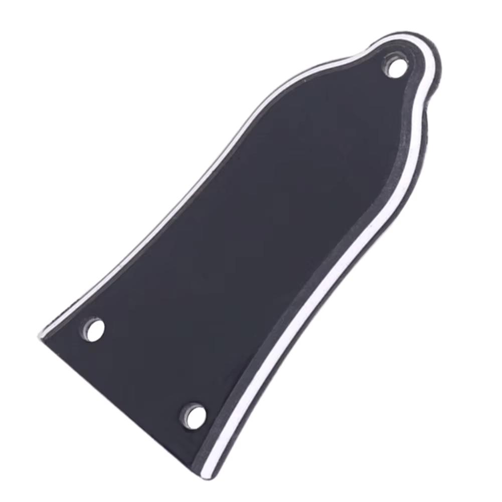 Truss rod cover les paul style 3-ply bell shape 3 holed, Info@Mokucustomguitars.com, Moku Custom Guitars, Nieuw, 4613CB