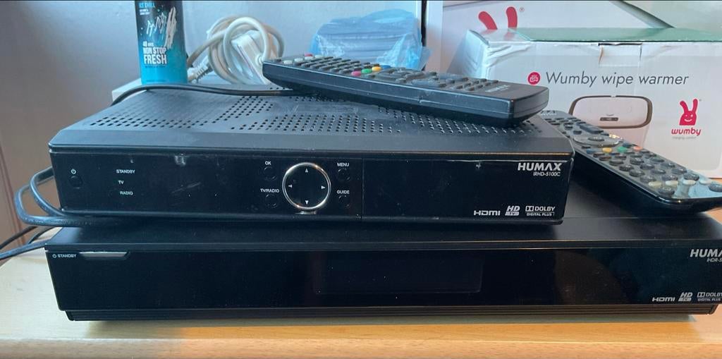 Humax IRHD-5100C en IHDR-5200C Ziggo Decoders, Ophalen, Gebruikt, Harddiskrecorder