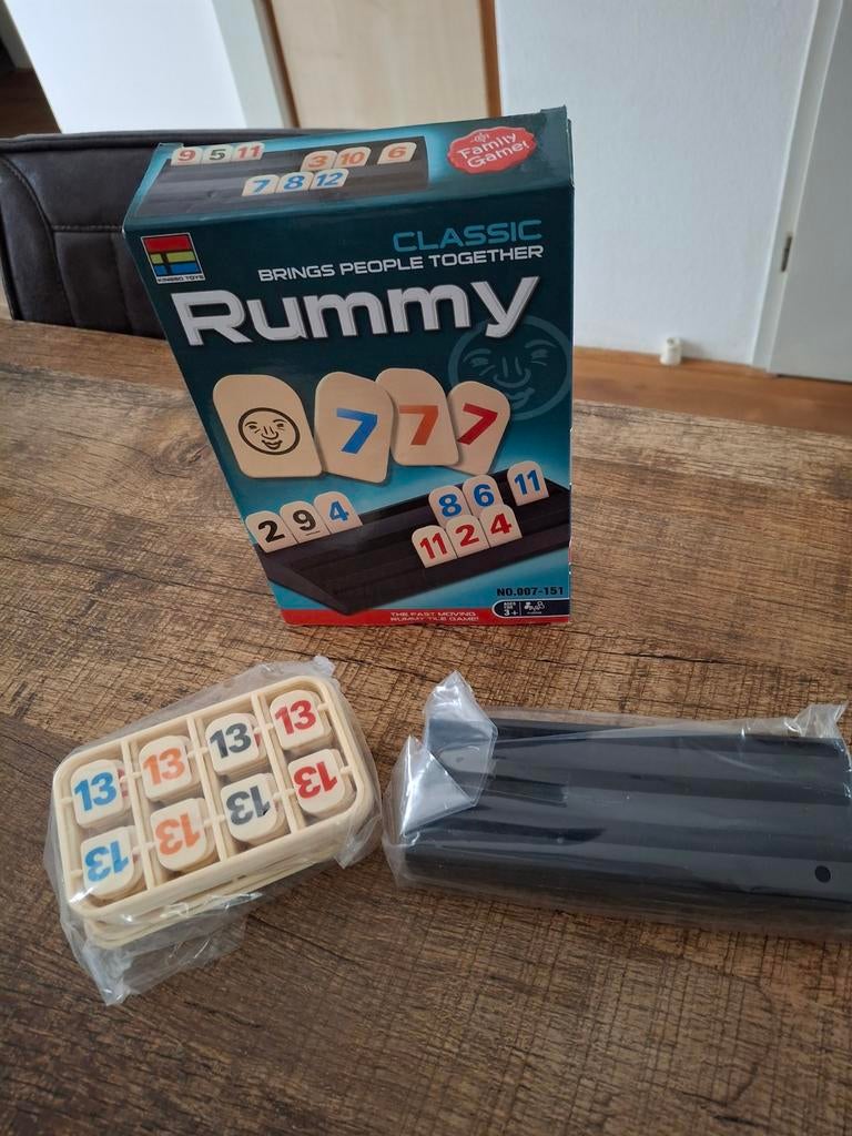 Rummy rummikub, Ophalen of Verzenden, Nieuw
