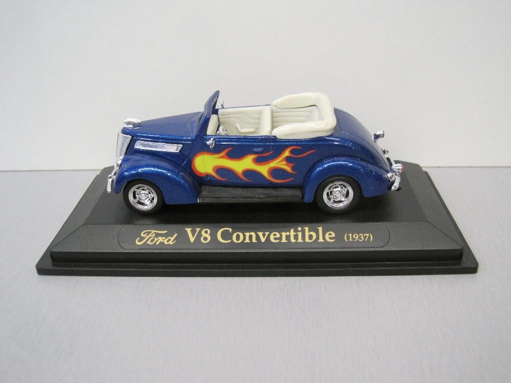 Ford V8 Convertible 1937 Road Signature 94243-A 1:43, Ophalen of Verzenden, Zo goed als nieuw, Auto, Overige merken