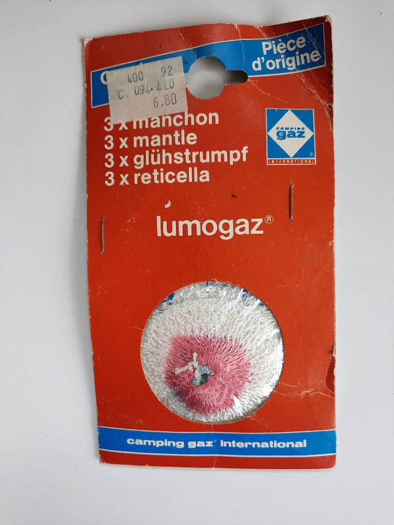 Lumogaz Gaskampeermouw Gloeikousje kousje - 3 stuks -, Ophalen of Verzenden, Nieuw