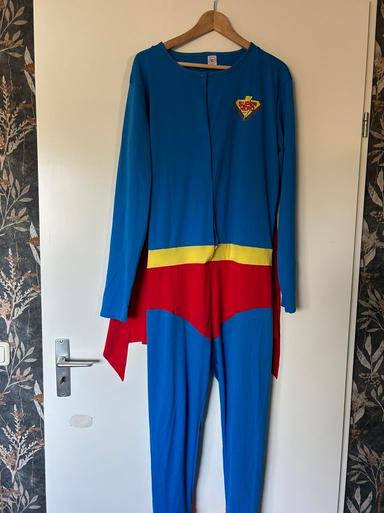 Superman pak, Kleding | Heren, Carnavalskleding en Feestkleding, Maat 56/58 (XL), Ophalen of Verzenden, Kleding, Overige thema's