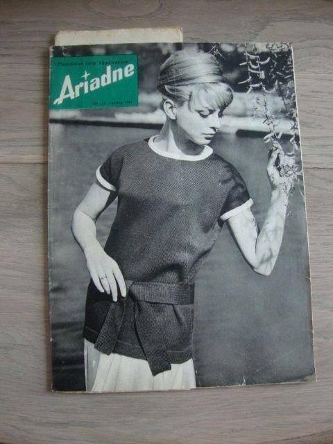 13. ariadne juli - aug 1961, Ophalen of Verzenden, Nieuw, Breien, Patroon of Boek