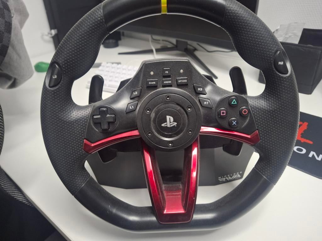 Sony gaming. Stuur en pandalen, Ophalen, Zo goed als nieuw