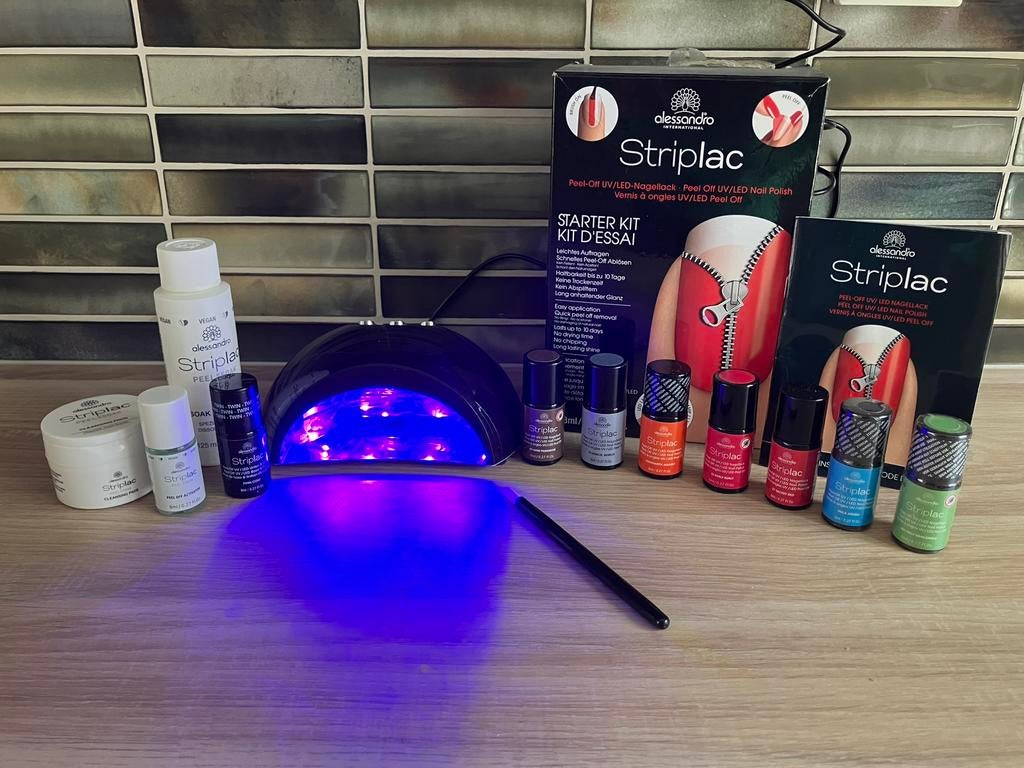 Alessandro striplac starter kit gellak + meer, Ophalen of Verzenden, Zo goed als nieuw