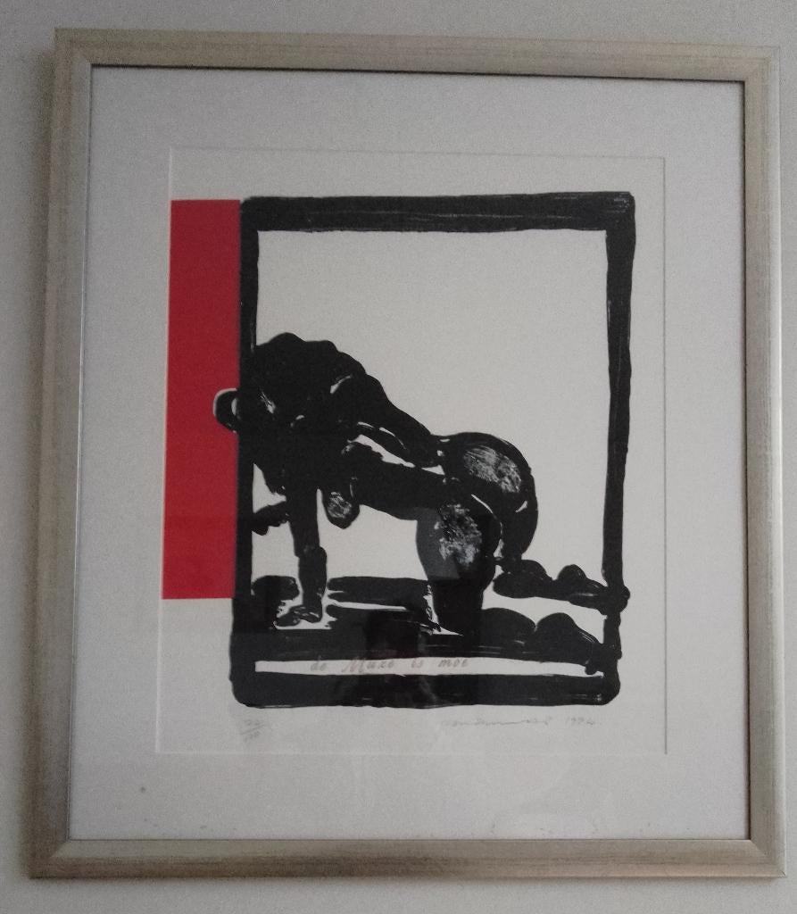 MARLENE DUMAS: De muze is moe, Ophalen