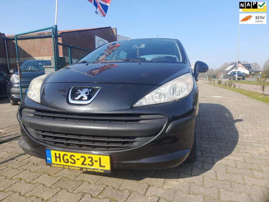 Peugeot 207 1.4 VTi X-line, Stof, Gebruikt, Zwart, Zwart