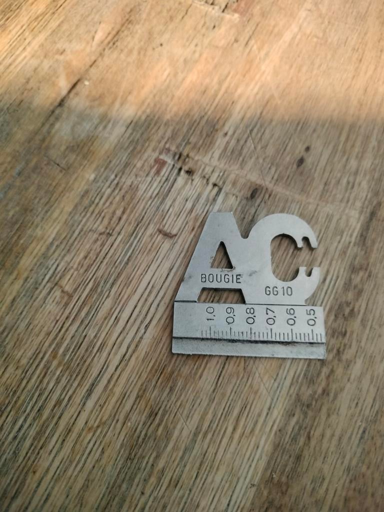 Vintage AC Bougie Afstandsmeter GG10 - Oldtimer Gereedschap, Auto-onderdelen, Ophalen of Verzenden, Gebruikt, Universele onderdelen