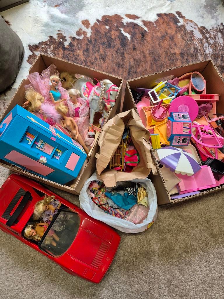 Grote collectie aan barbie spullen, Ophalen of Verzenden, Mattel, ., .