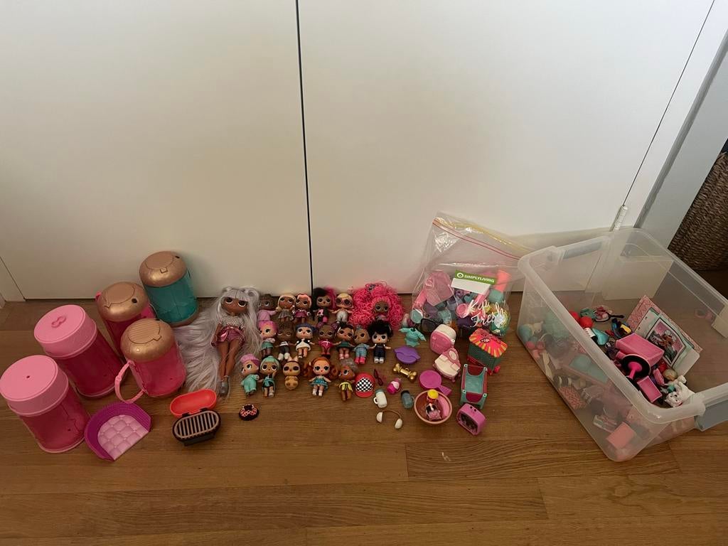 LOL poppetjes en accessoires bulk, Ophalen, Gebruikt, Meisje