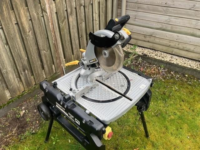 afkort-tafelzaag power plus flip over, Ophalen, Zo goed als nieuw, Afkortzaag, 30 tot 70 mm