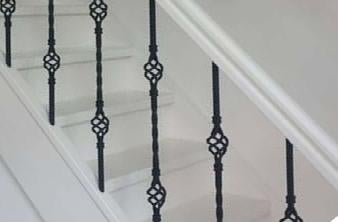 Sierspijlen T-05: div trapspijlen trap spijl hek leuning, Zwart, Overige stijlen, Nieuw, Ophalen of Verzenden