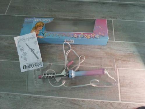 Retro BaByliss Paris Spiraal Krultang, Ophalen of Verzenden, Nieuw, Pruik of Haarverlenging