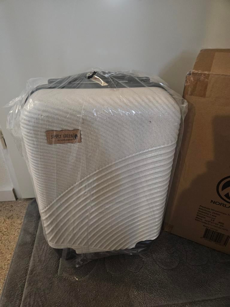 Nieuwe Norländer Wheatstraw Trolley Natuurlijk, Overige materialen, Wieltjes, 50 tot 60 cm, Nieuw